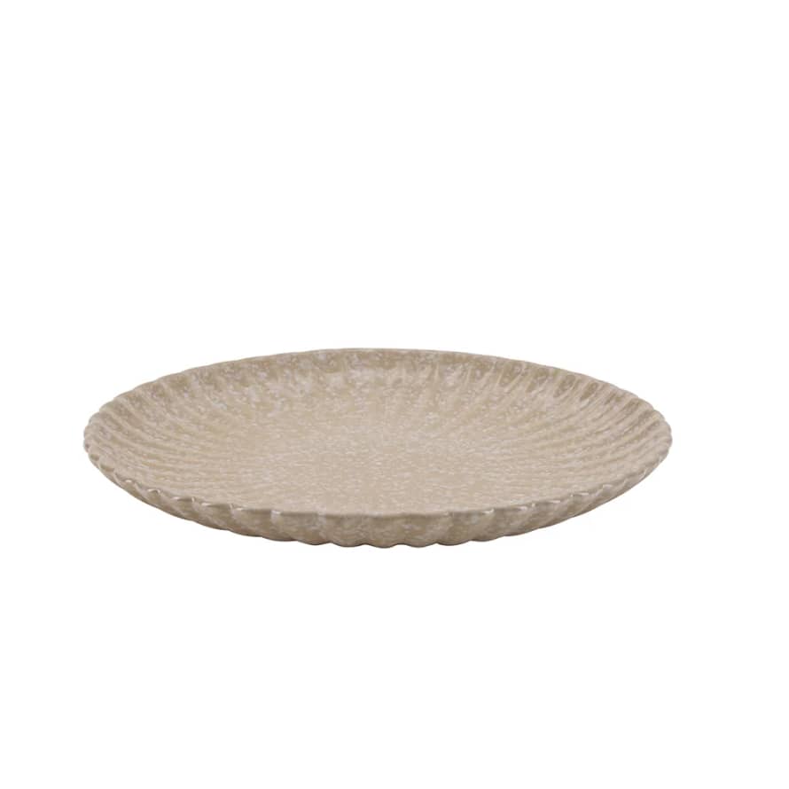 Bahne Cream Clam Lunch Plate