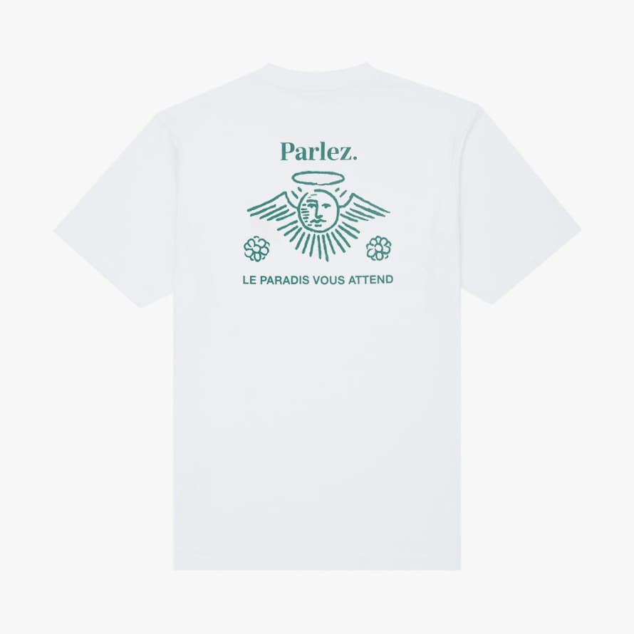 Parlez Paradis Short-Sleeved T-Shirt (White)