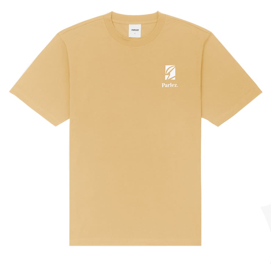 Parlez Link Short-Sleeved T-Shirt (Tan Brown)