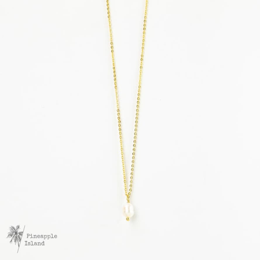 Pineapple Island Asri Drop Charm Necklace