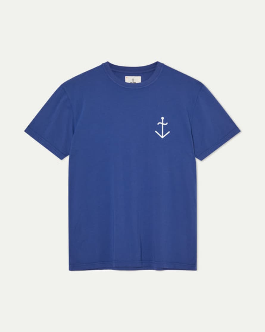 La Paz Dantas T Shirt Blue/ecru