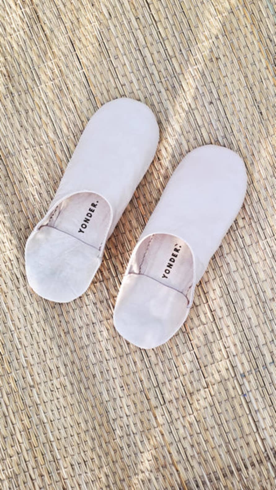 Yonder Living - Leather Babouche Slippers Nude
