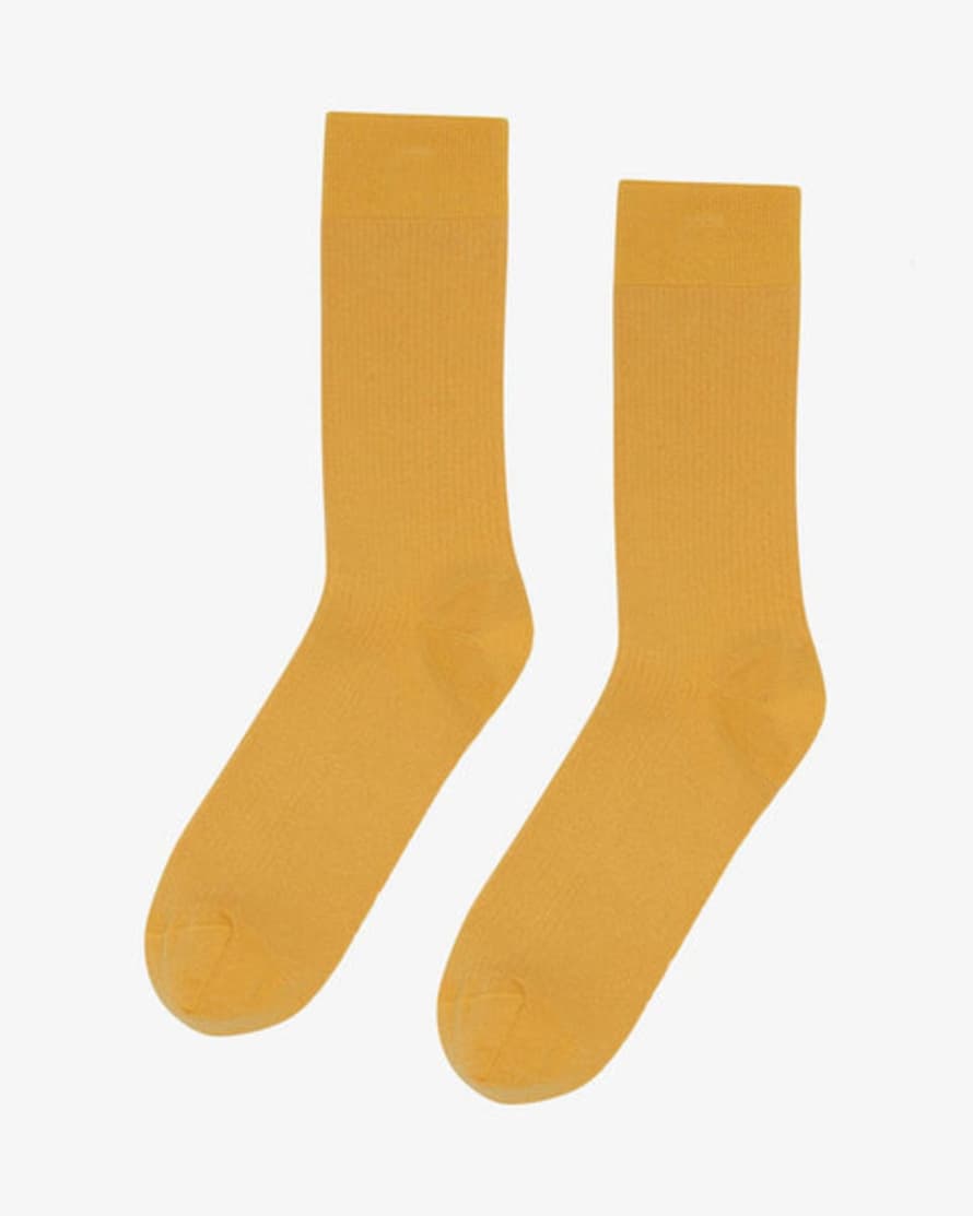 Colorful Standard Classic Organic Socks Burned Yellow