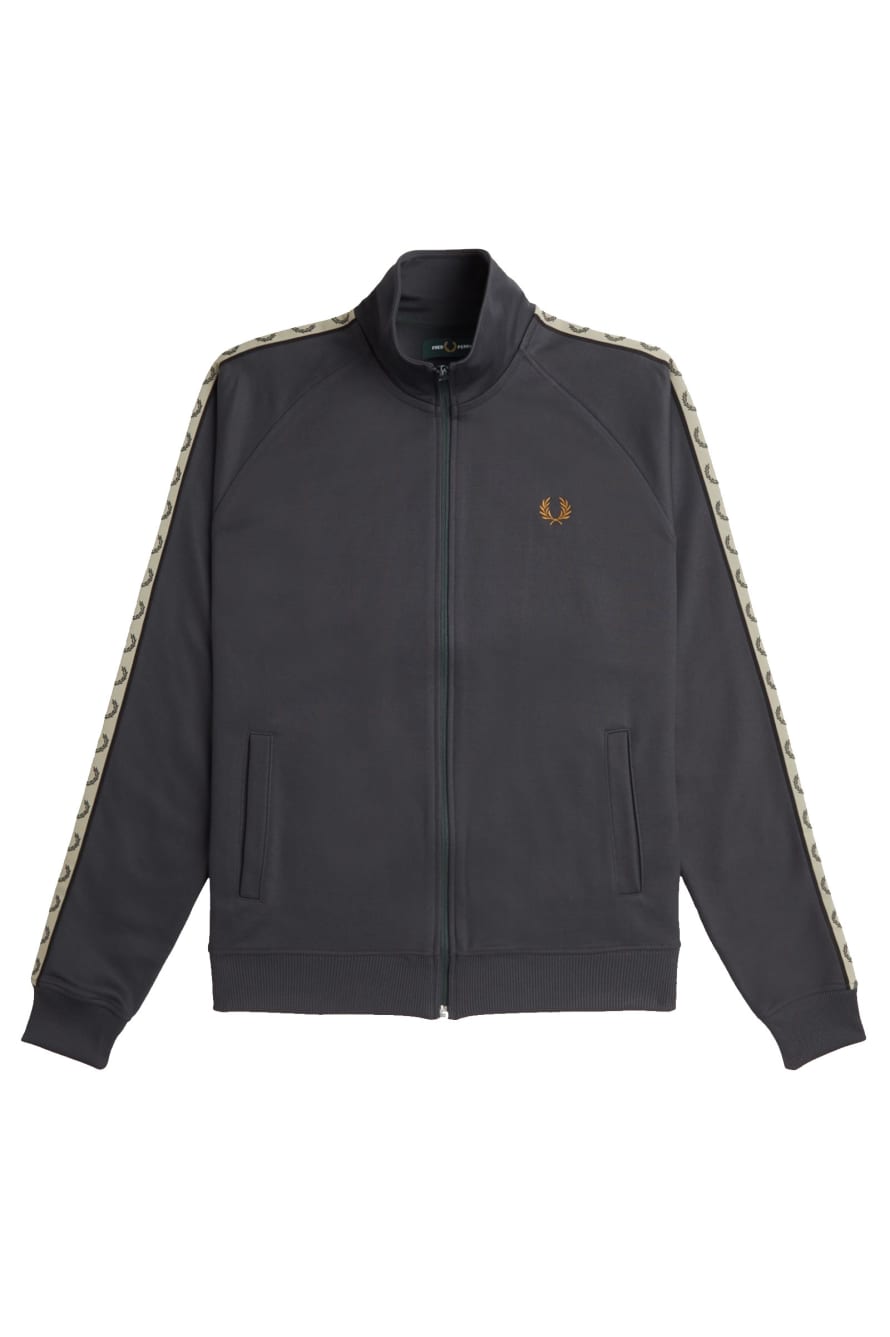 Fred Perry Fred Perry Contrast Tape Track Anchor Grey / Black (copia)