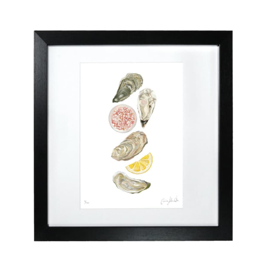 Corinne Alexander Oyster Print Framed