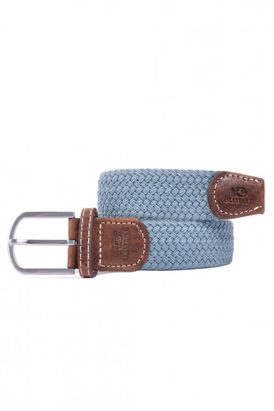 BILLYBELT Braid Belt In Stone Blue
