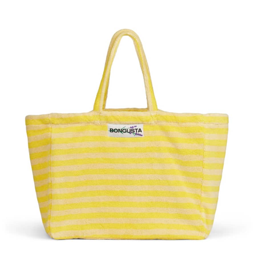 bongusta Pristine & Neon Yellow Naram Weekend Bag