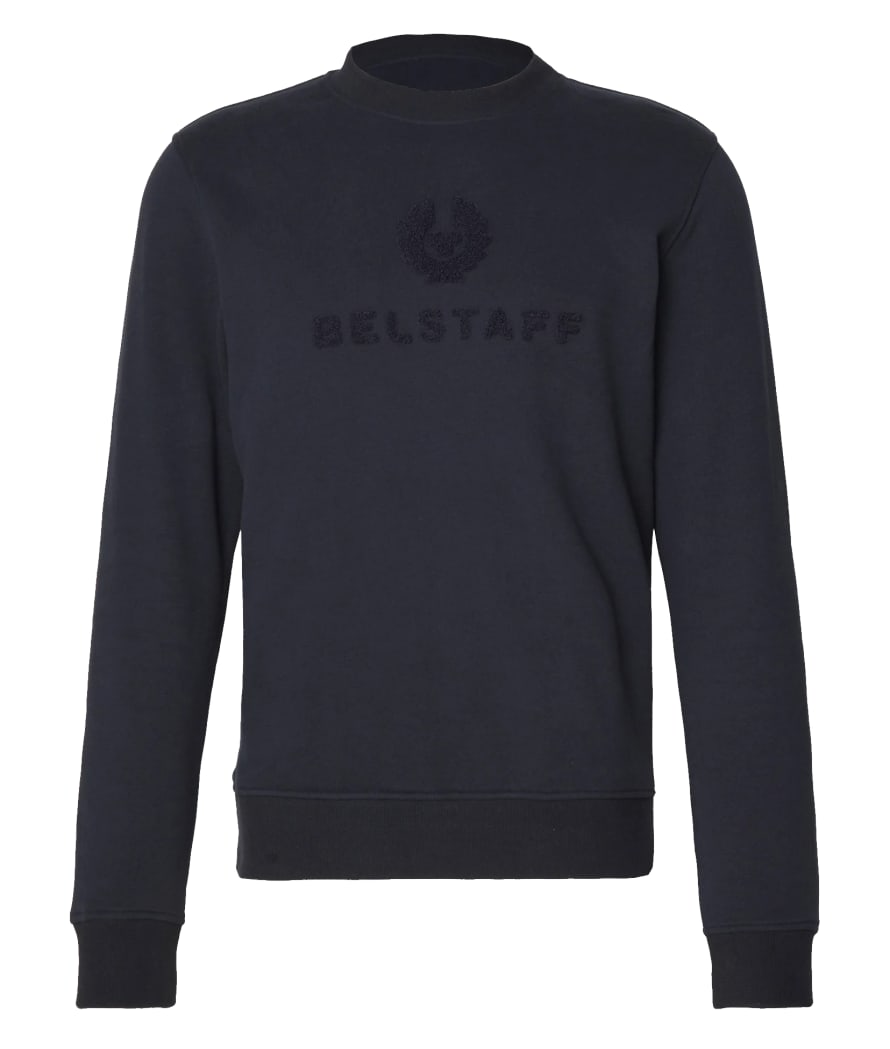 Belstaff Varsity Sweatshirt Dark Ink