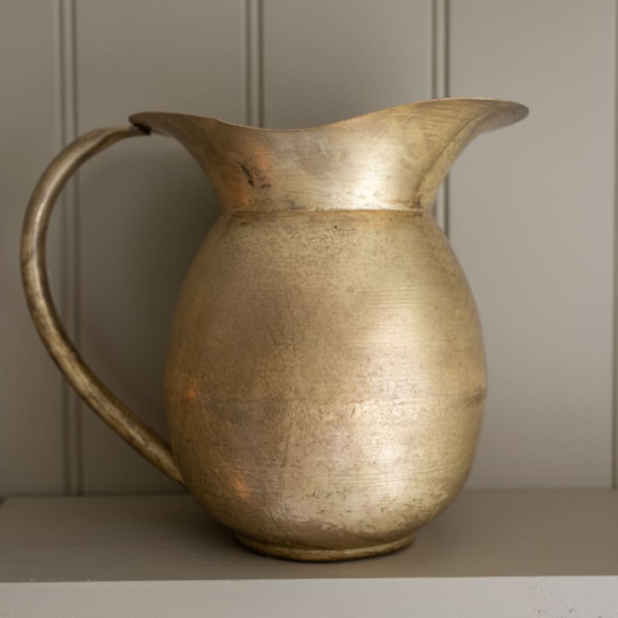 Morgan Wright Large Metal Jug By