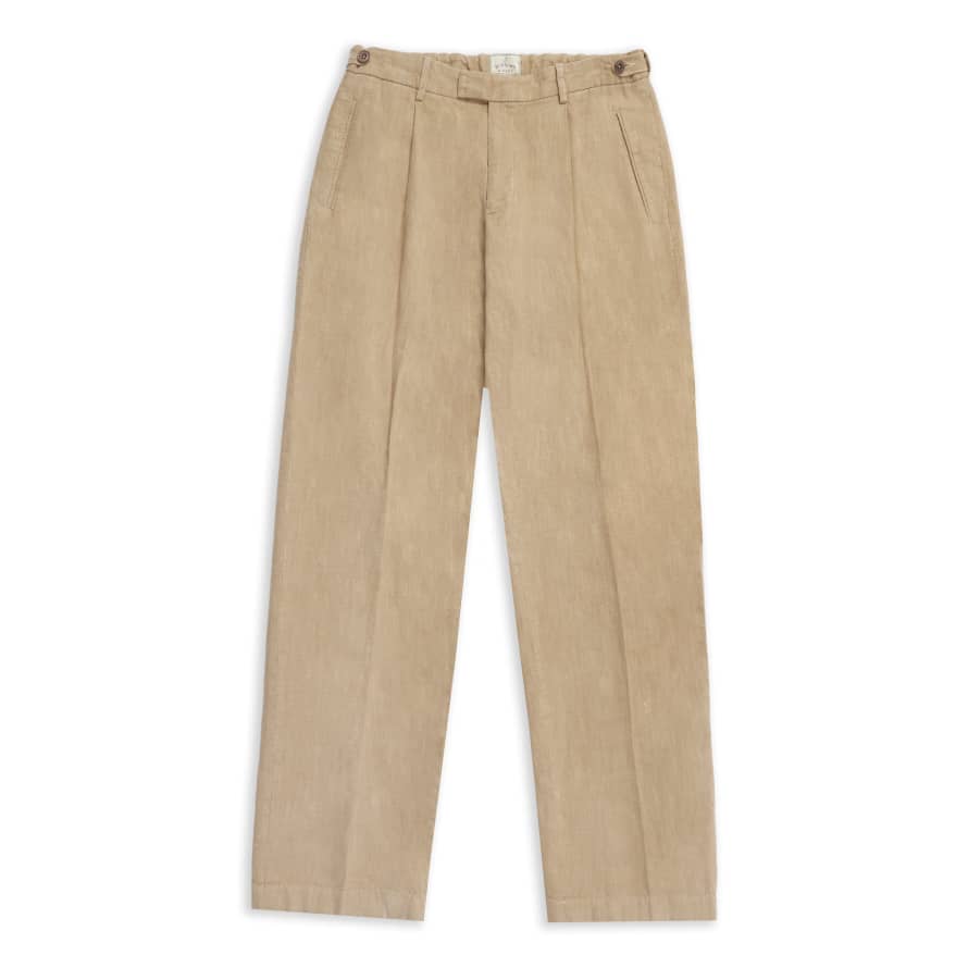 Burrows & Hare  Trousers - Beige