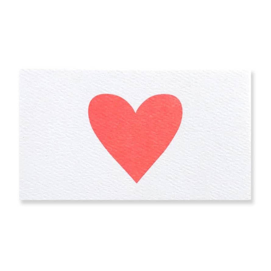 Hartland cards Hartland Cards - Heart Mini Notes