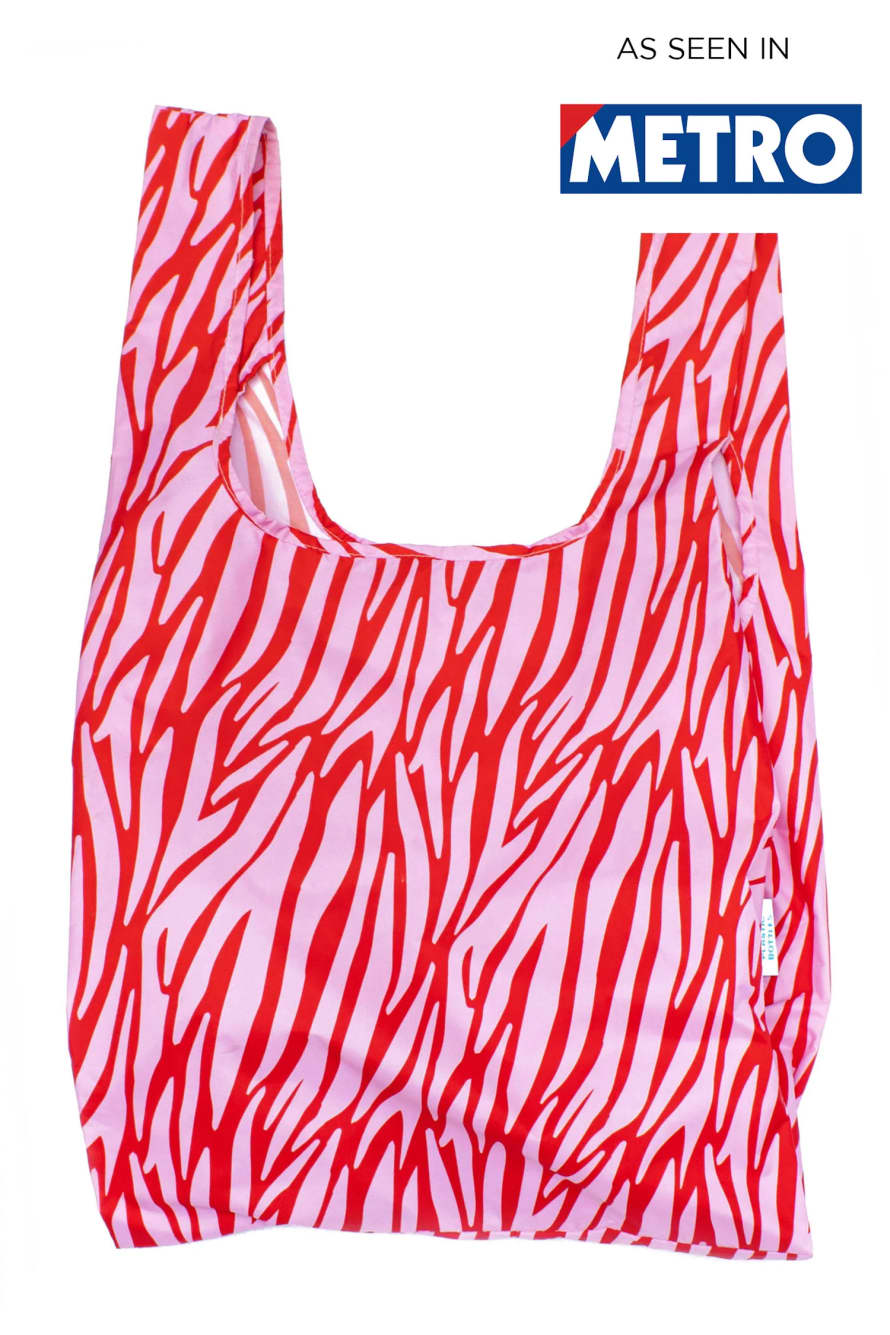 Kind Bag Medium Zebra Reusable Bag