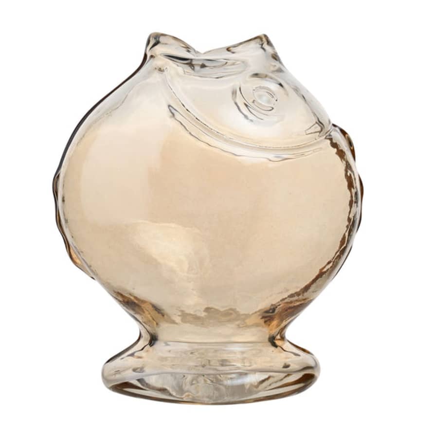 widdop Glass Fish Vase