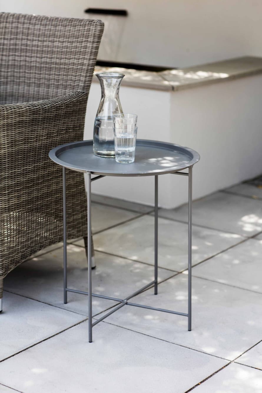 Garden Trading Rive Droite Side Table Carbon