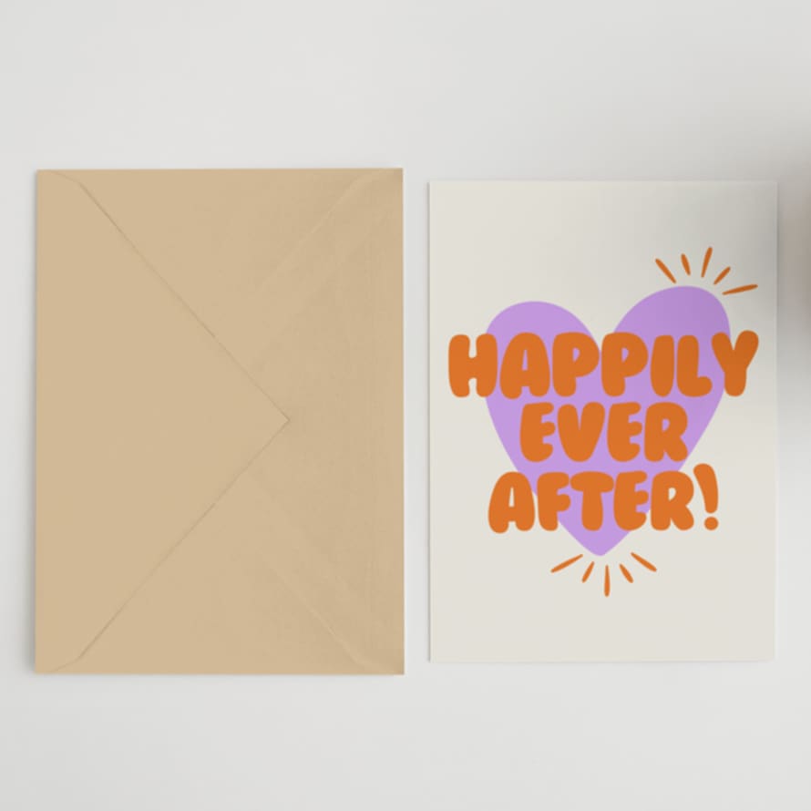 Blue Iris Designs Co Happily Ever After Greeting Card