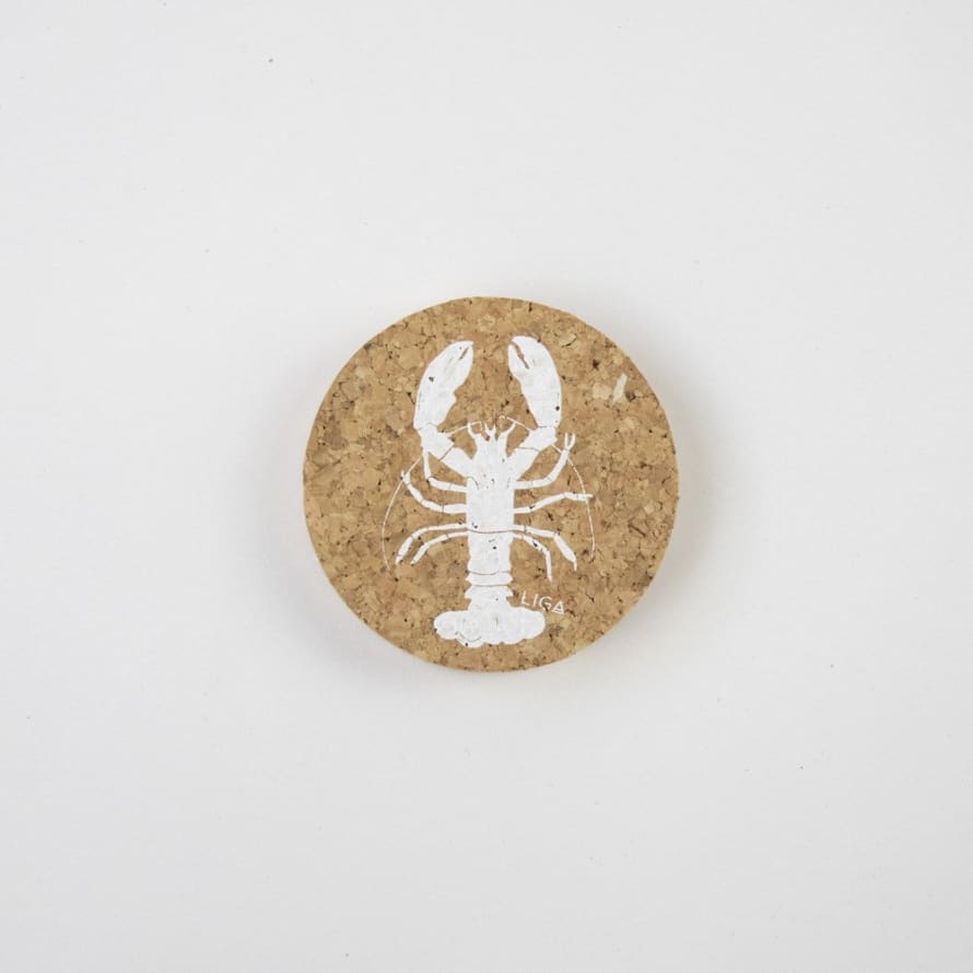 LIGA Round Organic Magnet | Lobster