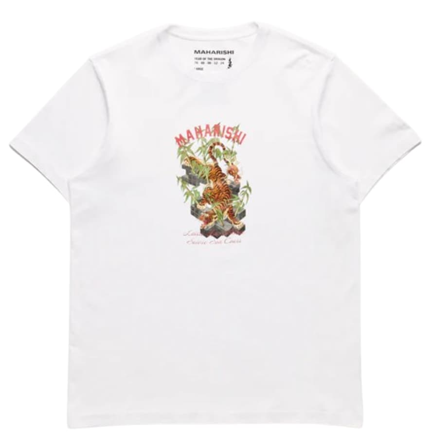 Maharishi Take Tora Tee White