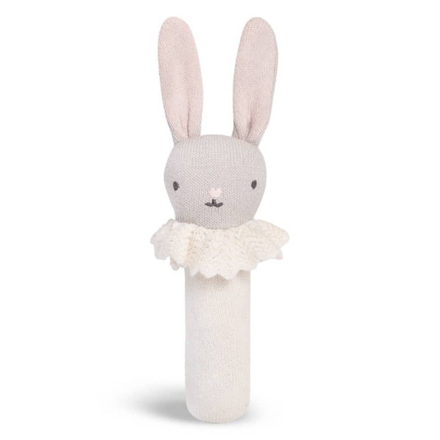 Avery Row Blushing Bunny Rattle By