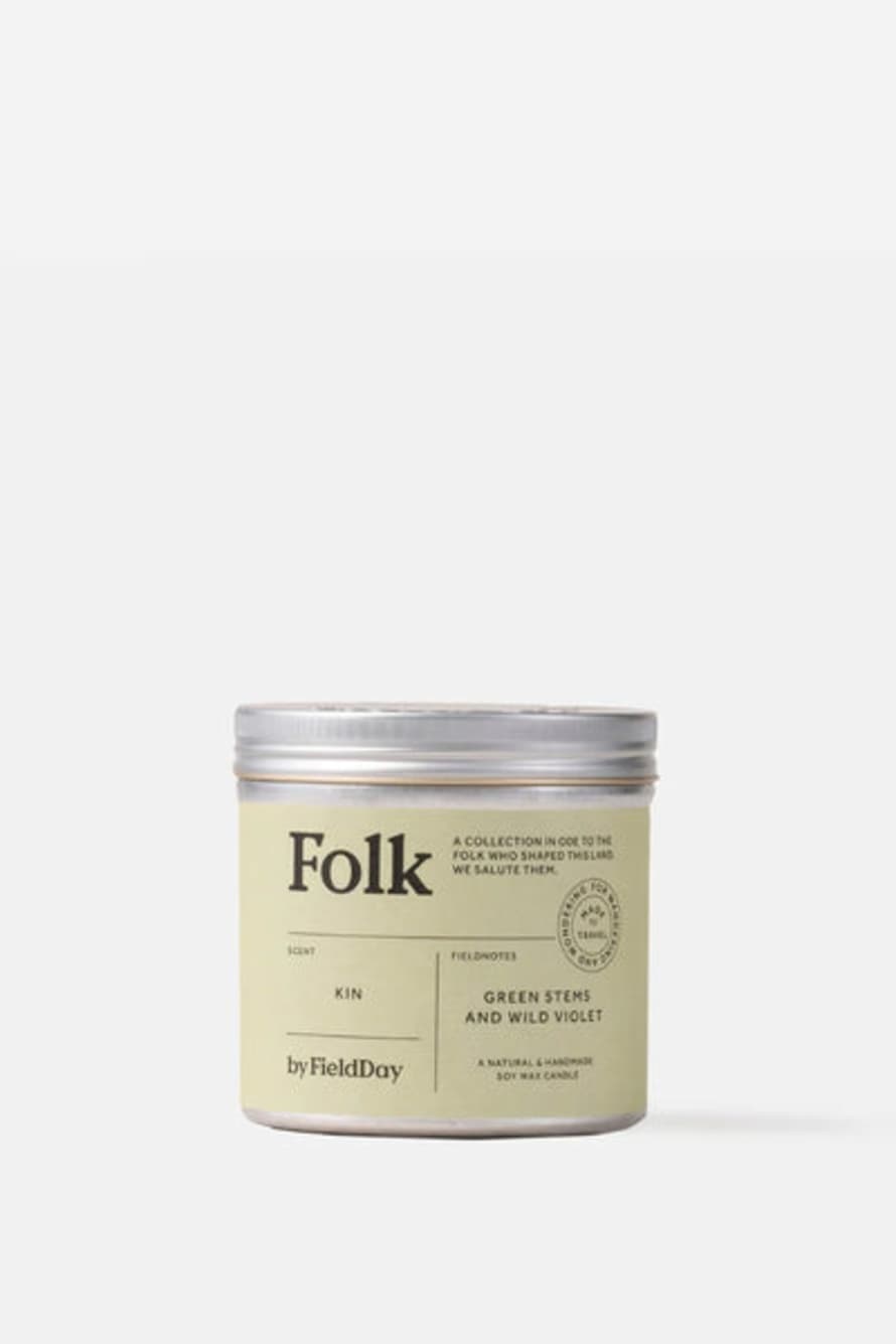 FieldDay Kin Folk Tin Candle