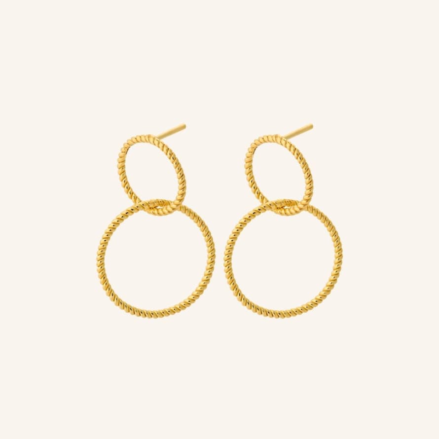 Pernille Corydon Double Twist Earrings
