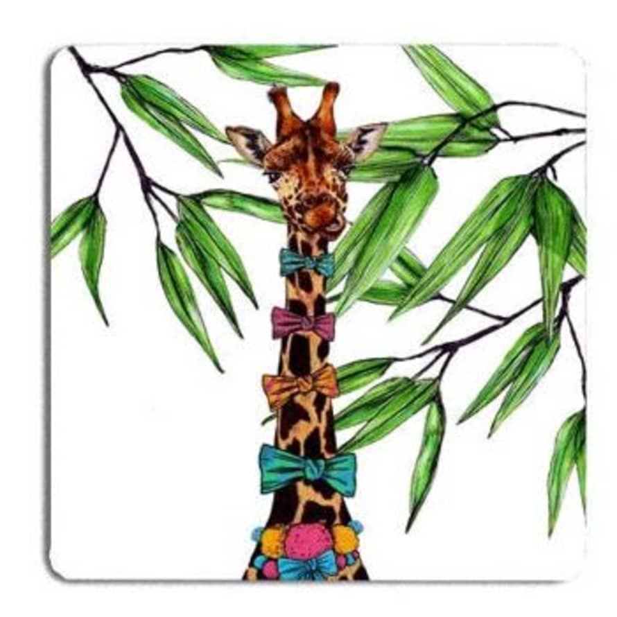 Fawn & Thistle Party Giraffe Drinks Coaster