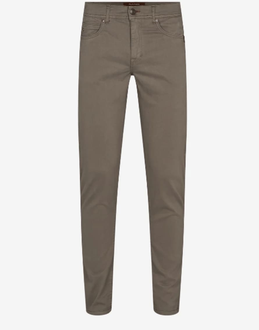 SAND - Mens Burton Suede Touch Trousers In Dark Army