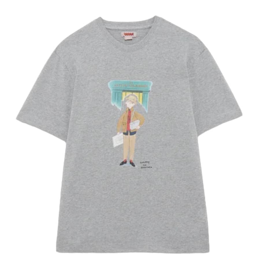 Baracuta  Baracuta Slowboy Colourman Tee Grey Melange