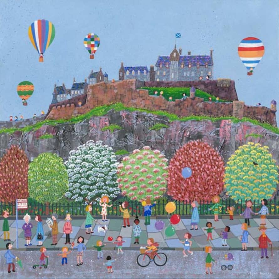 Lynn Hanley Large Springtime Castle Art Print