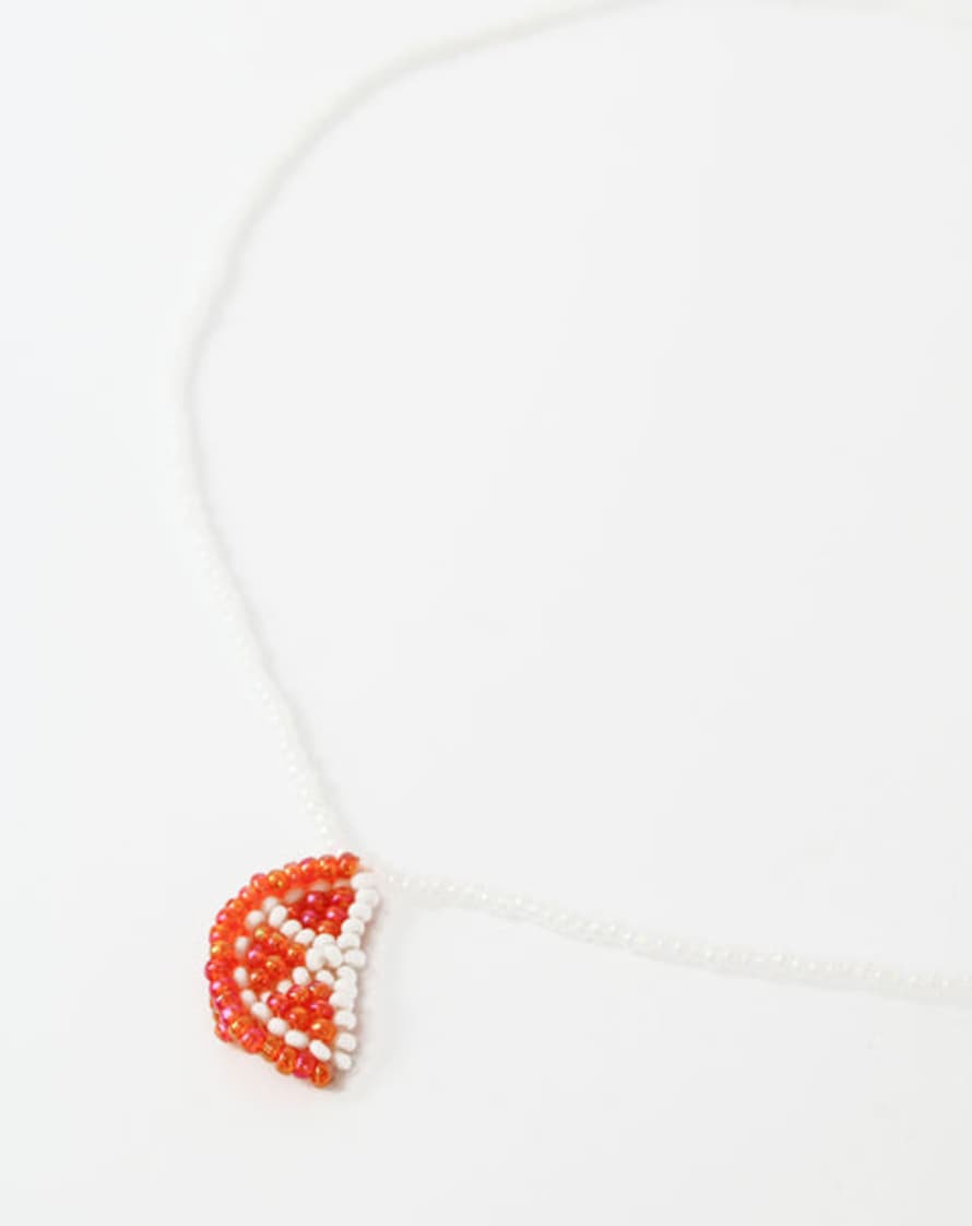 My Doris - Orange Pearl Necklace