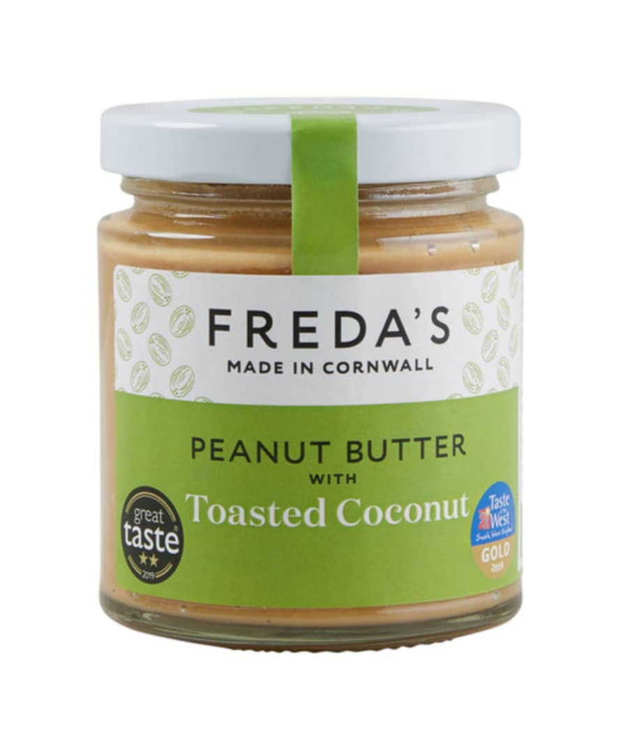 Freda’s Peanut Butter With Toasted Coconut, 180g