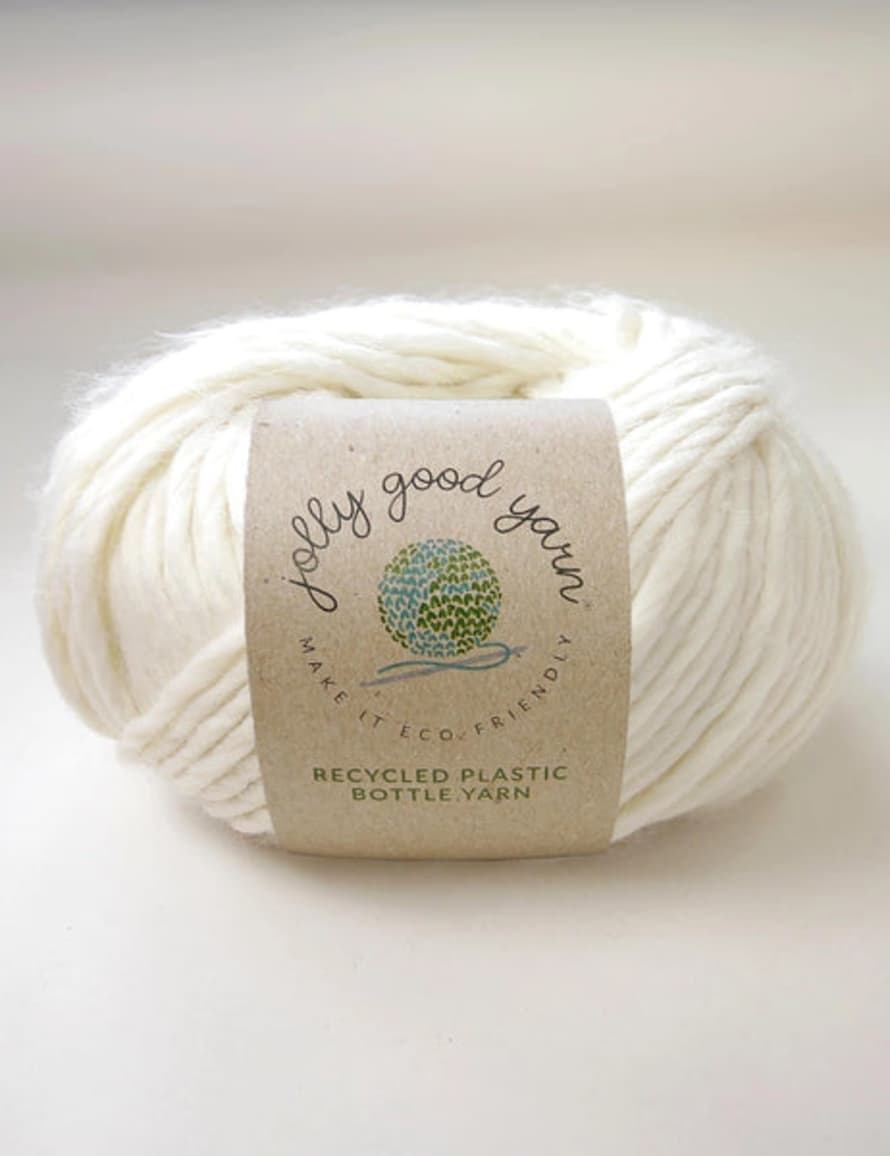Jolly Good Yarn 100g Recycled Plastic Yarn - Barnstaple Cream