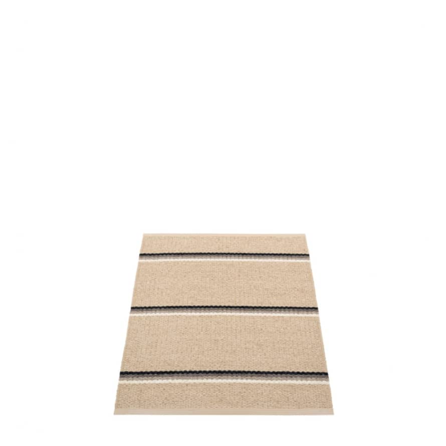 Pappelina Pappelina Olle Design Washable Durable Small Hall, Door Mat, Shower Or Bath Rug 70x90cm Mud