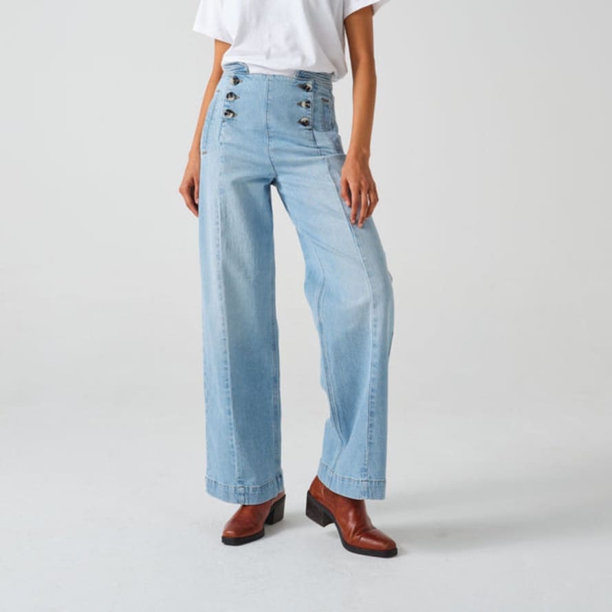 SEVENTY + MOCHI Marie Jeans Oceanic Blue