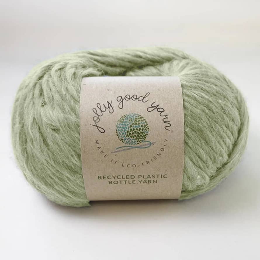 Jolly Good Yarn 100g Recycled Plastic Yarn - Littleham Sage