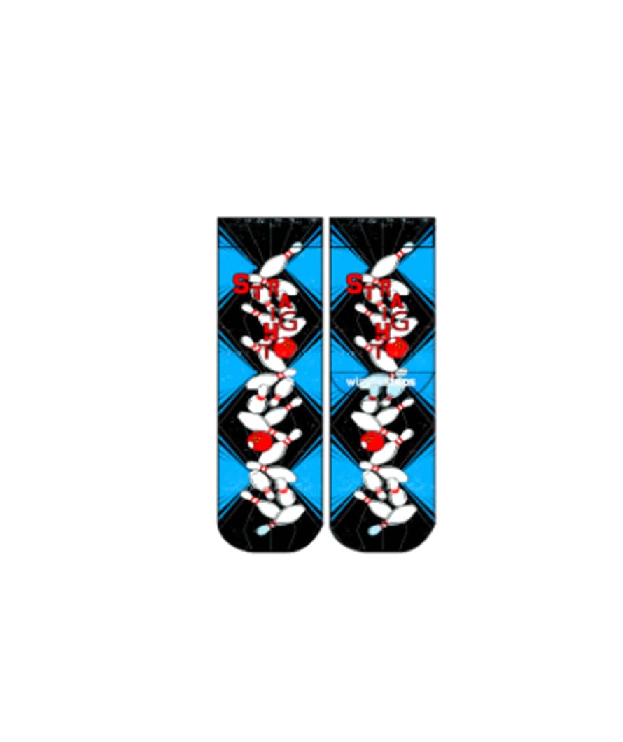 Urbiana Light Blue Bowling Socks