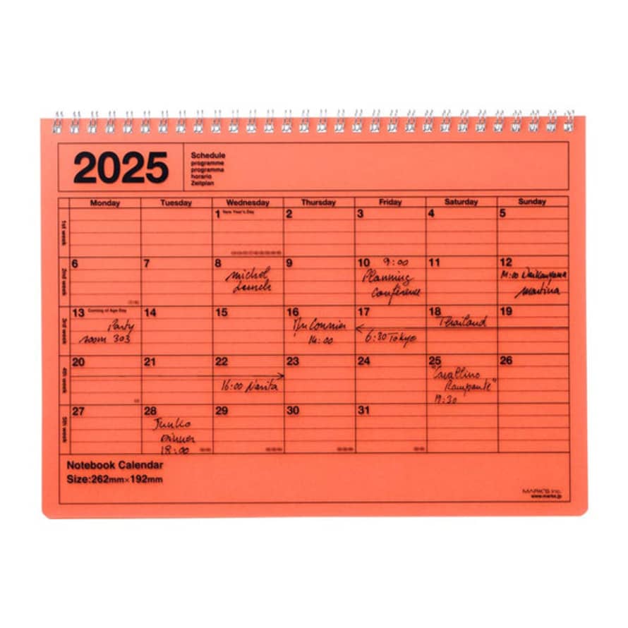 Mark's  Calendrier 2025 Taille M