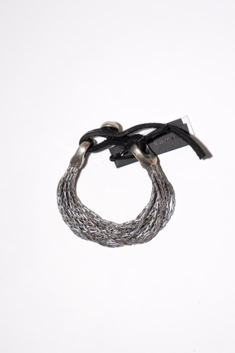 Goti Silver Half AG Br913 Bracelet