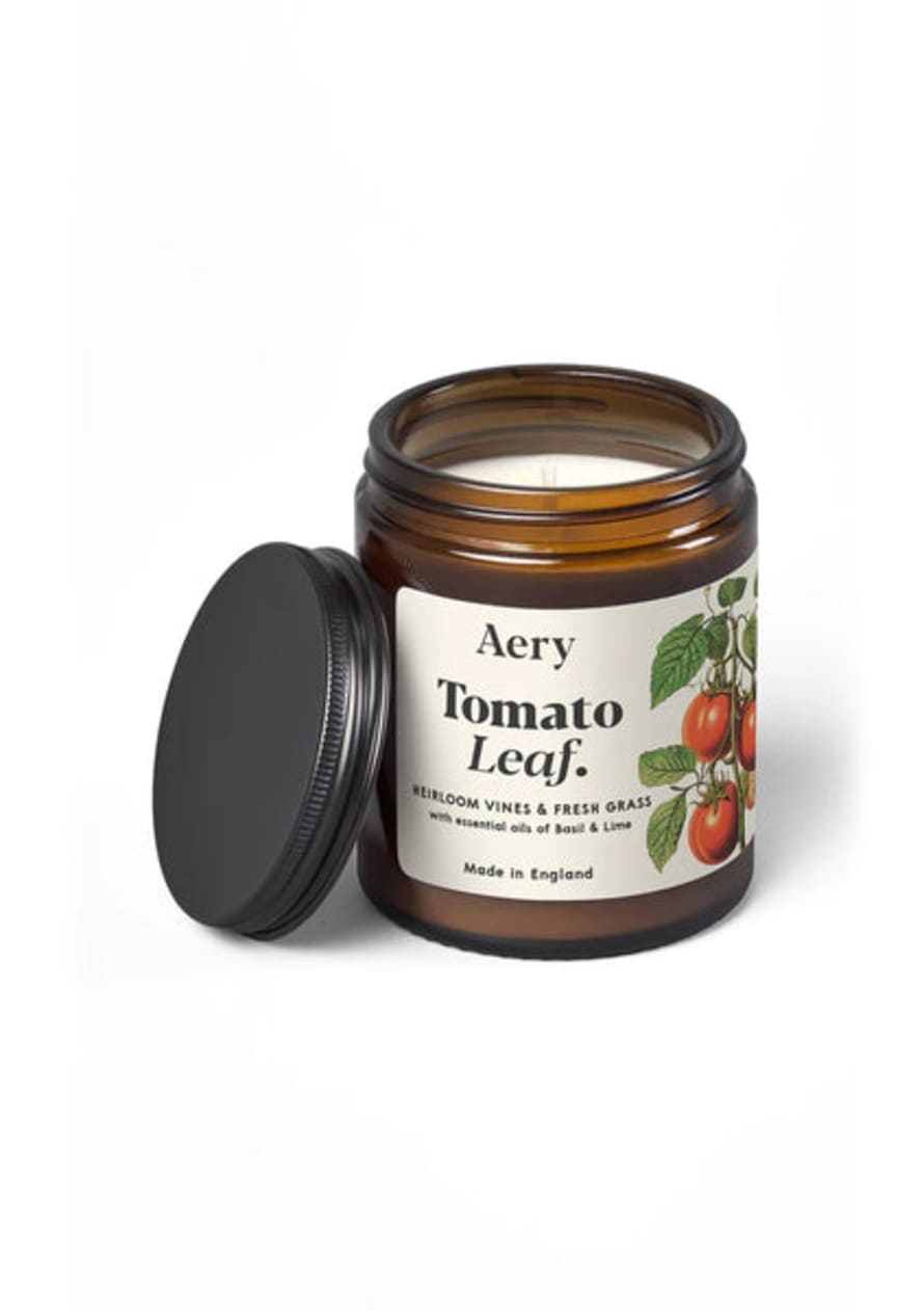 Aery Tomato Leaf Scented Jar Candle