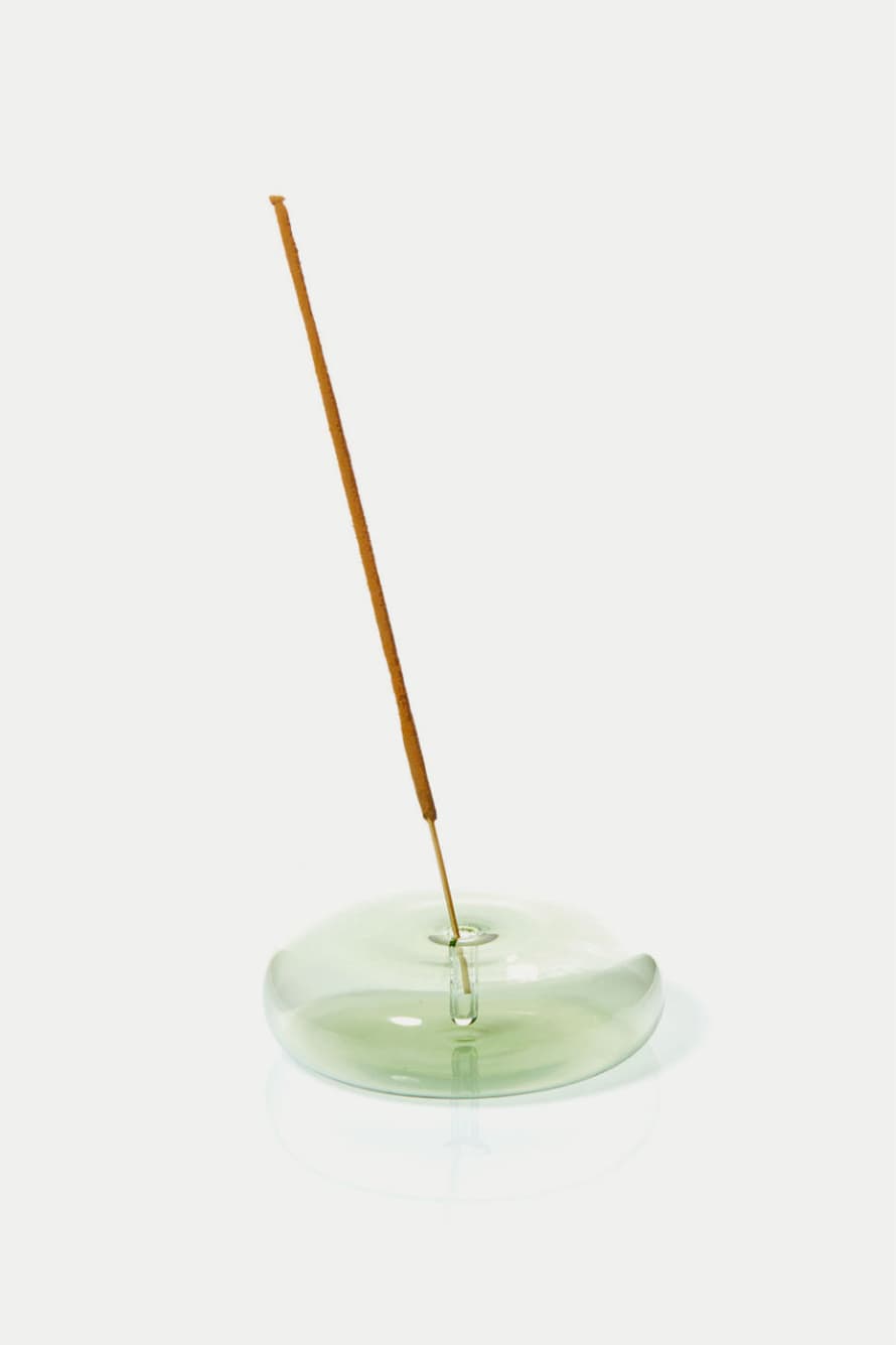 Maegen Green Dimple Incense Holder