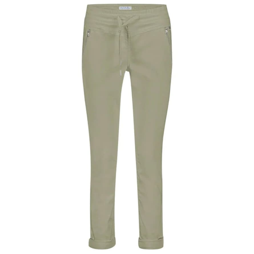 Red Button - Tessy Tea Green Cropped Jogger