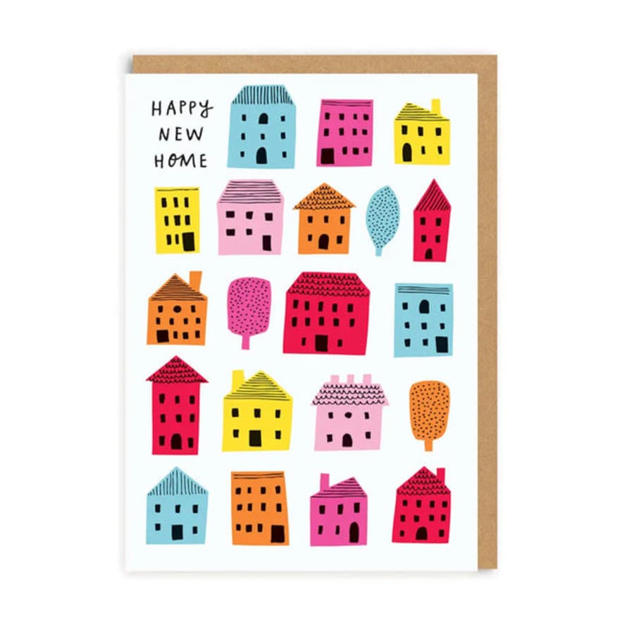 Ohh Deer Happy New Home Greeting Card