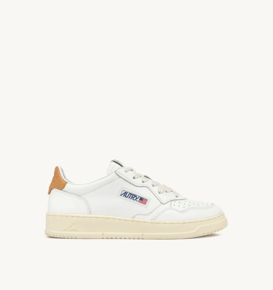 Autry Sneakers Medalist White And Honey