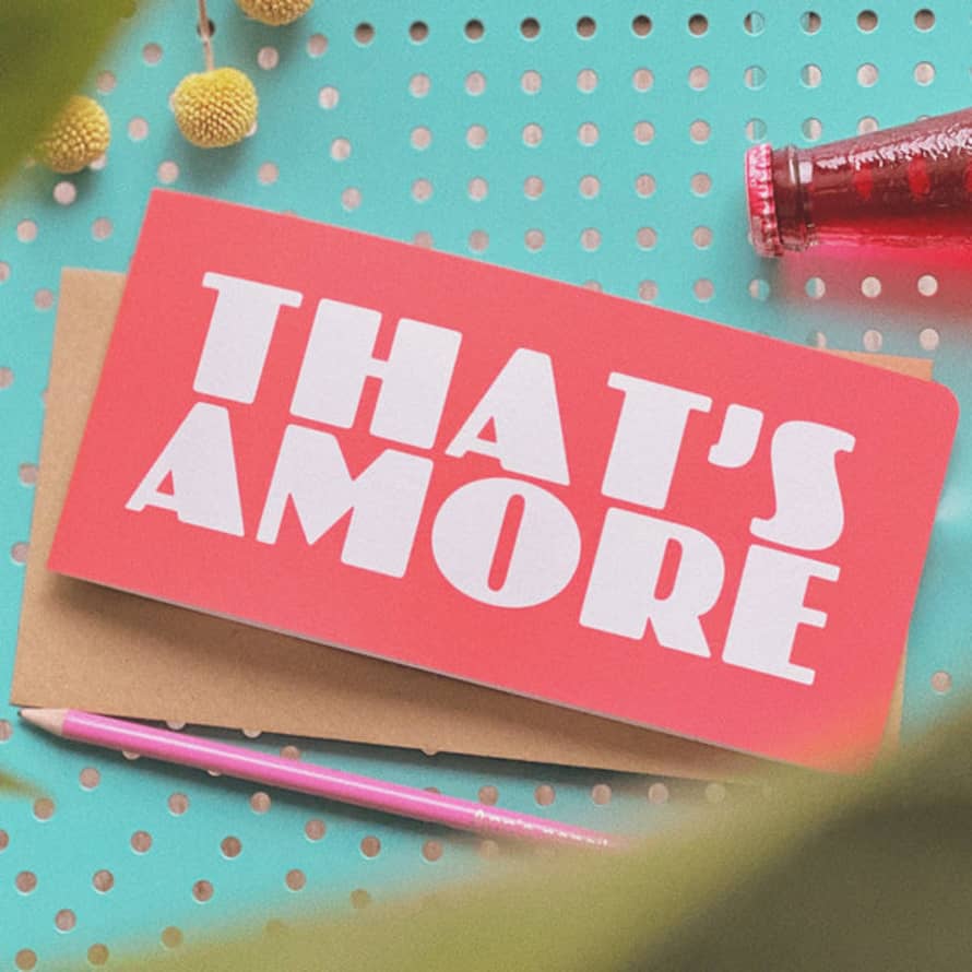 studionubbo That's Amore Greeting Card