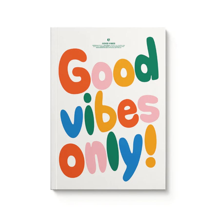 Ohh Deer Good Vibes Only Notebook
