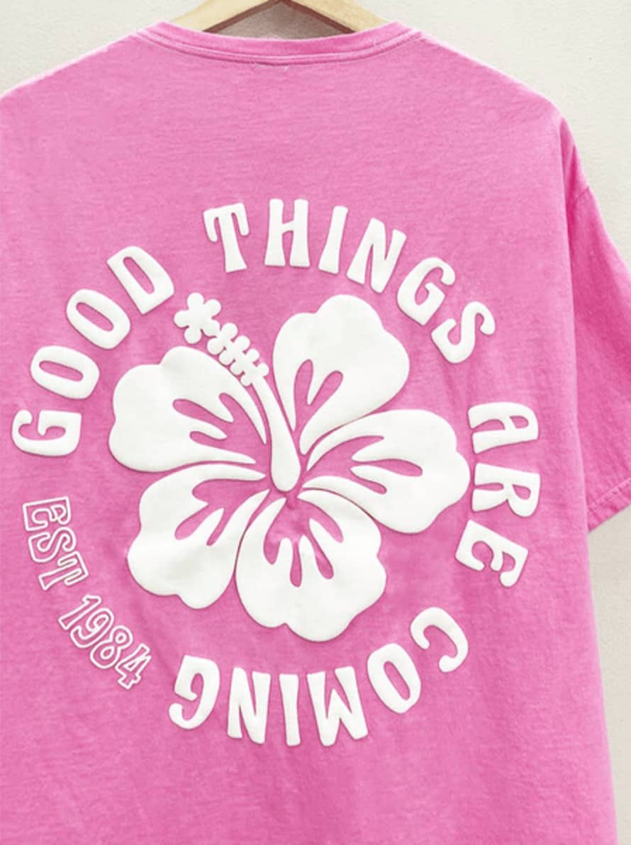 Annabelle 87 Good Things Puff Print T - Shirt