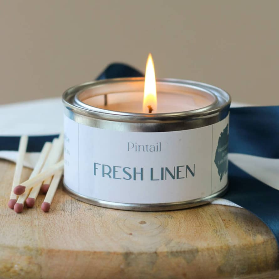 Pintail Candles | Avalon Home Fresh Linen Paint Pot Candle