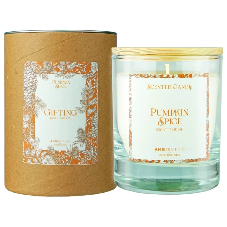 Joca Home Concept Gifting Pumpkin Spice Vegetable Wax Candle 200g