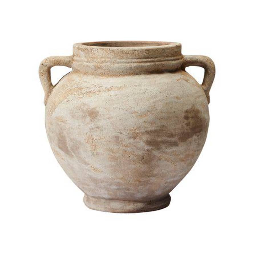 Kirkland's Home  Katie Terracotta Urn Vase with Handles