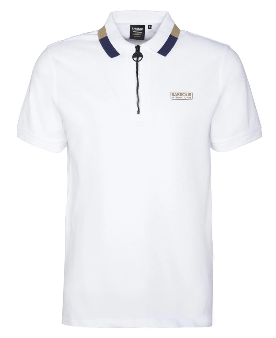 Barbour Barbour International Smith Polo Shirt White