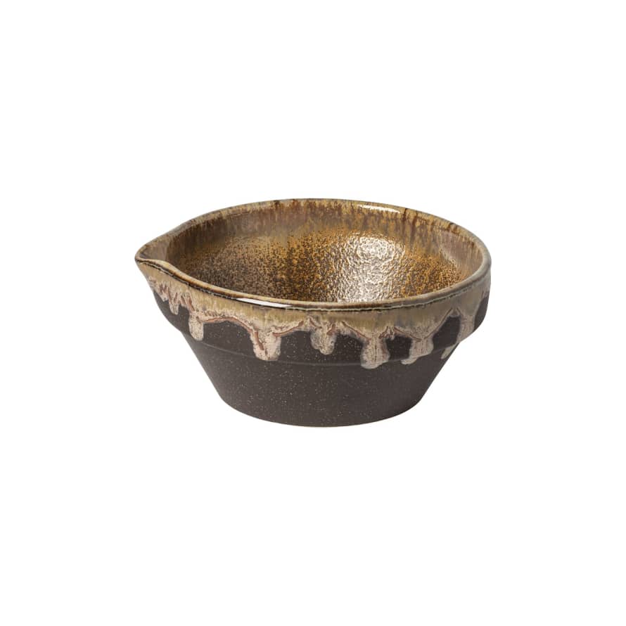 Casafina Small Mocha Latte Ceramic Stoneware  Porto Mixing Bowl